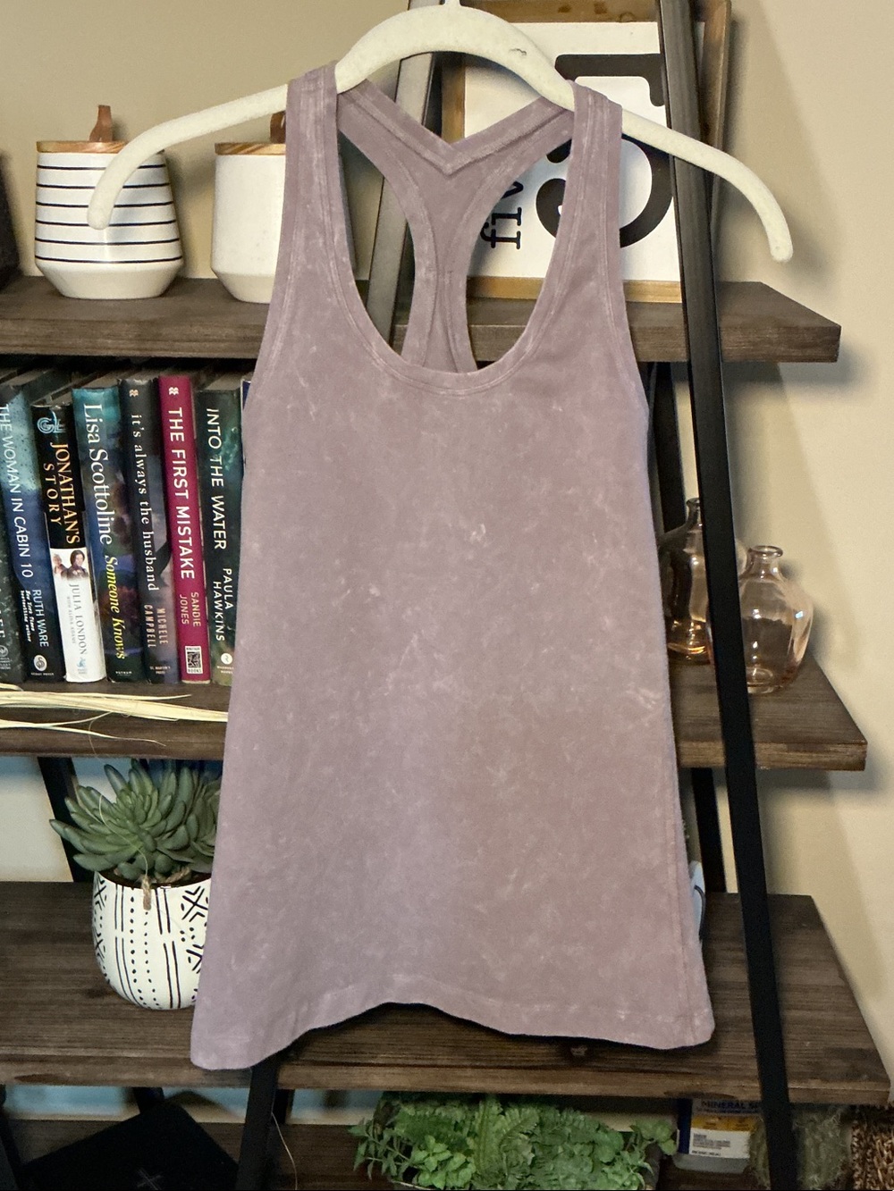 Lululemon Mauve Dye Racer Back Tank